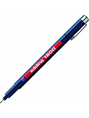 Mbb E-Ticaret Edding 1800 Teknik Çizim Kalemi Siyah 0.3