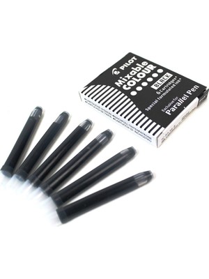Mbb E-Ticaret Pilot Paralel Pen Yedeği Siyah 6 Lı Ic-P3-S6-B