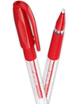 Mbb E-Ticaret Pensan Glıtter Gel Kırmızı Kalem Simli 2280-(***12 Adet***)