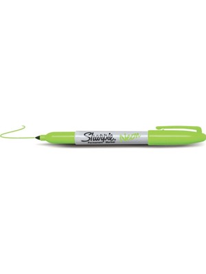Mbb E-Ticaret Sharpıe Fıne Neon Yeşil Permanent Markör 1881134