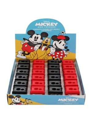 Mbb E-Ticaret Mınnıe&mıckey Labirentli Hazneli Çift Bıçaklı Kalemtıraş M&m 24'lü ^*720