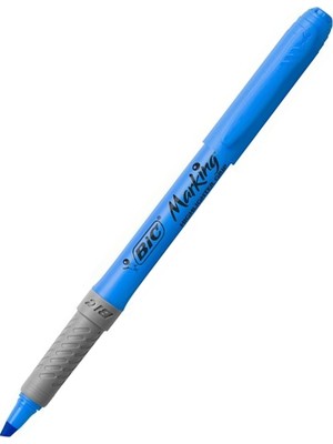 Mbb E-Ticaret Bic Brıte Lıner Grıp Mavi Fosforlu Kalem 811931-(***1 Adet***)