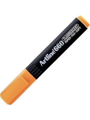 Mbb E-Ticaret Artlıne 660 Fosforlu Kalem F.turuncu A-EK-660-(***12 Adet***)