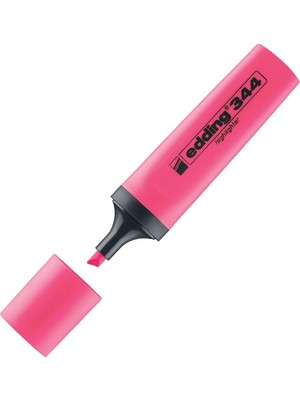 Mbb E-Ticaret Edding 344 Pembe Fosforlu Kalem-(***12 Adet***)