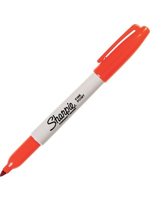 Mbb E-Ticaret Sharpıe Fıne Turuncu Marker 1741397-(***6 Adet***)