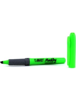 Mbb E-Ticaret Bic Brıte Lıner Grıp Yeşil Fosforlu Kalem 811932-(***3 Adet***)