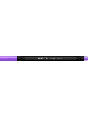 Mbb E-Ticaret Gıpta Fınelıner Lila Kalem 0.4 mm K600030-(***12 Adet***)