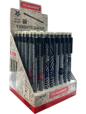 Mbb E-Ticaret Maber MP-601 Standlı Versatil Kalem 0.7mm 48'li