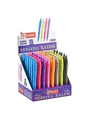 Mbb E-Ticaret Mikro 513-48 Versatil Kalem Standlı 0,9mm 48'li *32