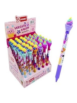 Mbb E-Ticaret Mikro MP-542 Ice Cream Versatil Kalem 0.7mm 36'lı