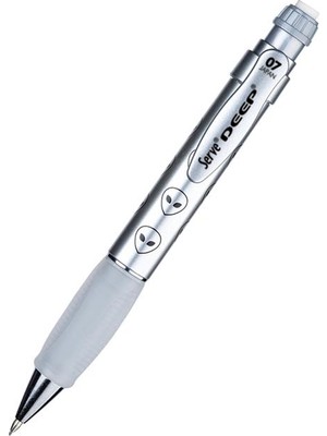 Mbb E-Ticaret Serve Deep Metalik Gri Uzaylı Desenli Versatil Kalem 0.7 mm Deep-07-Dmgrı
