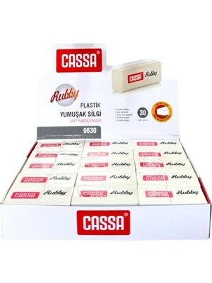 Mbb E-Ticaret Cassa 9630 Yumuşak Silgi 30'lu Paket *36 >