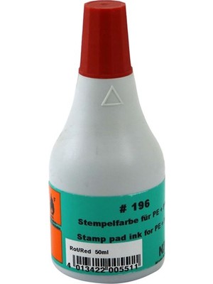 Mbb E-Ticaret Norıs 196 Kırmızı Kaygan Zemin Mürekkebi 50CC
