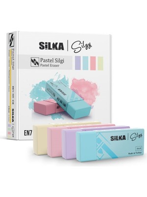 Mbb E-Ticaret Silka Pastel 4 Renk Silgi 20 Li Art.4