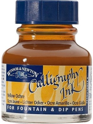 Mbb E-Ticaret Wınsor&newton Kaligrafi Mürekkebi 30 Ml. Yellow Ochre 744 1111744