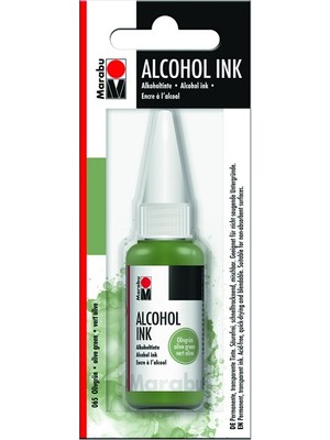 Mbb E-Ticaret Marabu Alkol Bazlı Mürekkep 20 Ml. Olive Green MA-12160059065