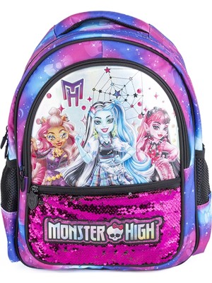Mbb E-Ticaret Me 24478 Monster Hıgh Black Scaly Okul Çantası