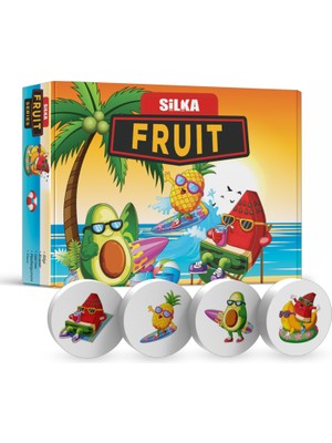 Mbb E-Ticaret Silka Jr.fruit Silgi 12 Li ART.1033