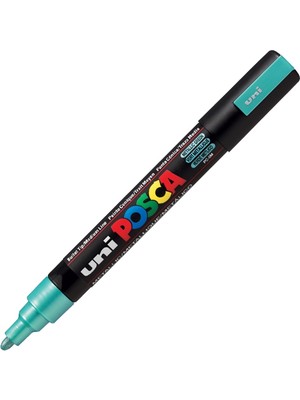 Mbb E-Ticaret Uni-Ball Pc-5m-Posca Su Bazlı Marker Mt.yeşil 1.8