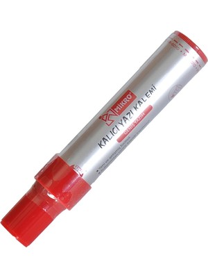 Mbb E-Ticaret Mikro 6010 Kırmızı 10MM Jumbo Marker-(***9 Adet***)