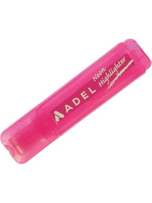 Mbb E-Ticaret Adel Şeffaf Neon Fosf.pembe Kalem 1000023-(***9 Adet***)
