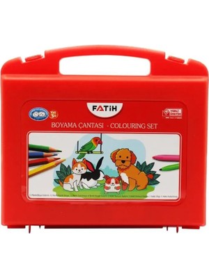 Mbb E-Ticaret Fatih 33300 Boyama Çantası Kalem Seti > *24