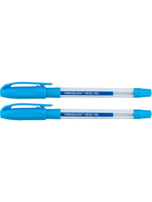 Mbb E-Ticaret Pensan Neon Gel Kalem Mavi 2290-(***1 Adet***)