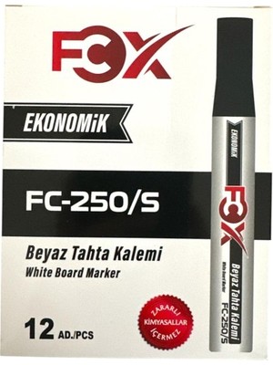 Mbb E-Ticaret Fcx FC-250/S Ekonomik Tahta Kalemi Siyah 12'li *60