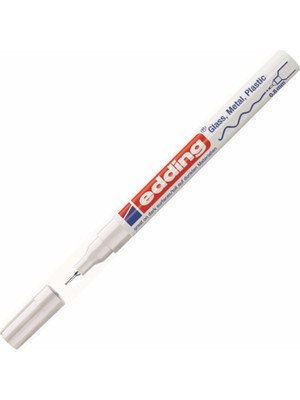 Mbb E-Ticaret Edding 780 Beyaz Iğne Uçlu Marker Kalem 0.8 mm