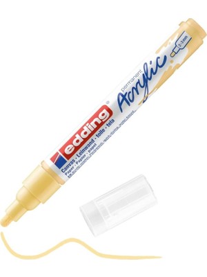 Mbb E-Ticaret Edding Orta Uçlu Akrilik Markör Pastel Sarı ED5100915
