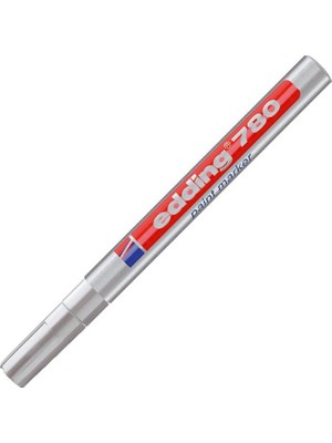 Mbb E-Ticaret Edding 780 Gümüş Iğne Uçlu Marker Kalem 0.8 mm