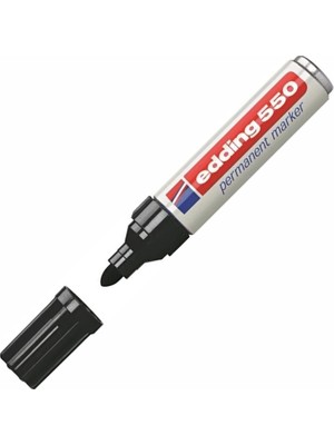 Mbb E-Ticaret Edding 550 Siyah Uç Marker Kalem