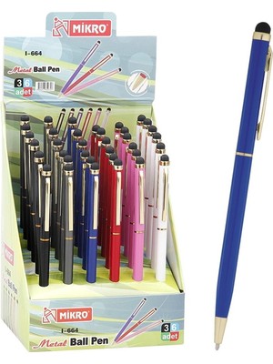 Mbb E-Ticaret Mikro 664-36 Tükenmez Kalem-(***1 Adet***)