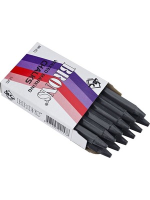 Mbb E-Ticaret Brons Yağlı Marka Tebeşir Siyah 12 Li BR-251-(***9 Adet***)