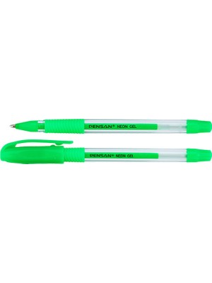Mbb E-Ticaret Pensan Neon Gel Kalem Yeşil 2290-(***1 Adet***)