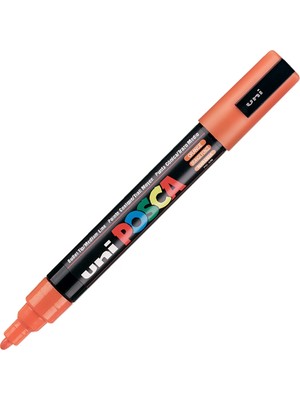 Mbb E-Ticaret Uni-Ball Pc-5m-Posca Su Bazlı Marker Turuncu 1.8