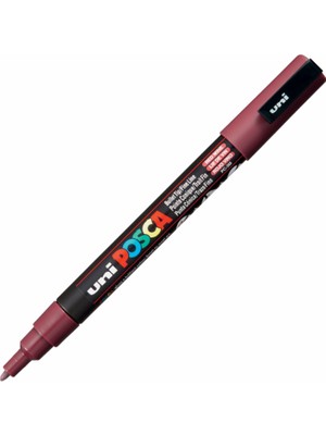 Mbb E-Ticaret Uni-Ball Pc-3m Posca Su Bazlı Marker Ş.kırmızı 0.9
