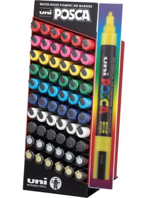 Mbb E-Ticaret Uni-Ball Pc-5m/5d Set Posca 1.8-2.5 Su Bazlı Marker 60 Lı Set