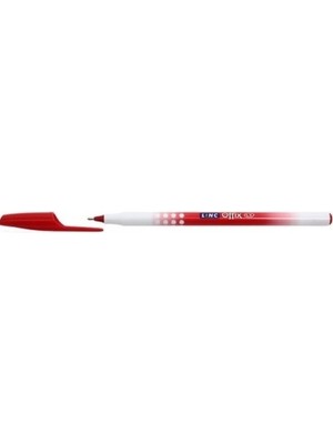 Mbb E-Ticaret Lınc Offıx Kırmızı Tükenmez Kalem 1.0 Mm-(***3 Adet***)