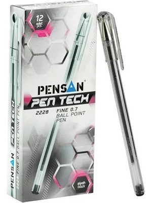 Mbb E-Ticaret Pensan 2228 Pen-Tech Siyah Tükenmez Kalem-(***1 Adet***)