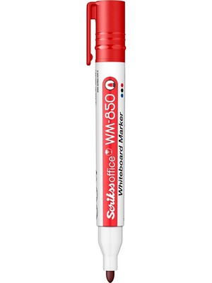 Mbb E-Ticaret Scrikss WM-850 Kırmızı Tahta Kalemi Doldurulabilir-(***1 Adet***)