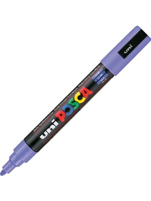 Mbb E-Ticaret Uni-Ball Pc-5m-Posca Su Bazlı Marker Lila 1.8