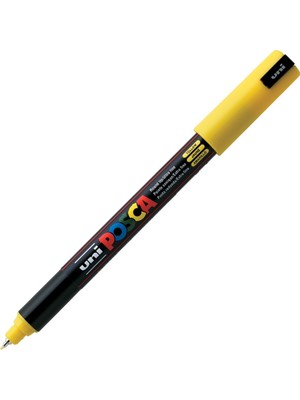 Mbb E-Ticaret Uni-Ball Pc-1mr Posca Su Bazlı Marker Sarı 0.7