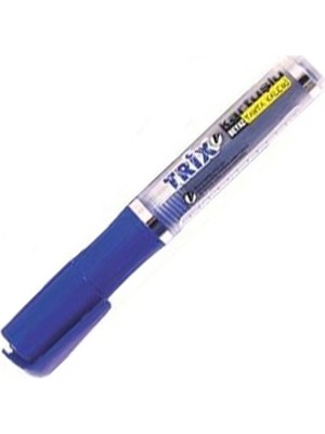 Mbb E-Ticaret Trix Kartuşlu Tahta Kalemi Mavi T-444B-(***6 Adet***)