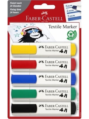 Mbb E-Ticaret Faber Tekstil Markörü Klasik 5 Li 401595200