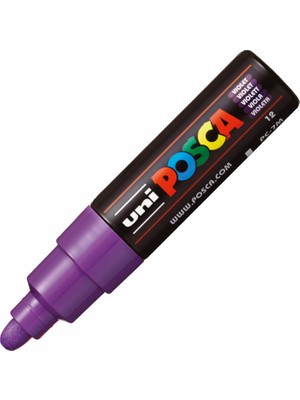 Mbb E-Ticaret Uni-Ball Pc-7m -Posca Su Bazlı Marker Mor 4,5-5,5