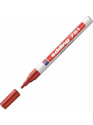 Mbb E-Ticaret Edding 751-02 Kırmızı Marker Kalemleri