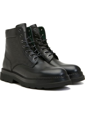 George Hogg Black Men's Leather Boots