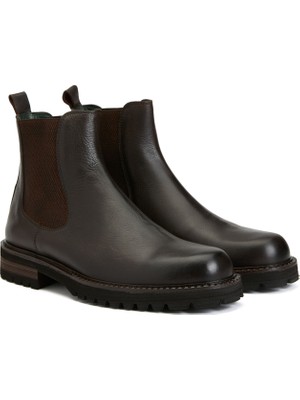 George Hogg Brown Men's Leather Chelsea Boots