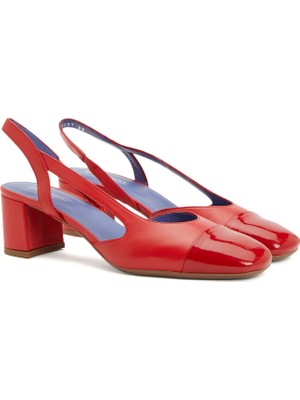 Divarese Dıvarese Red Leather Heels